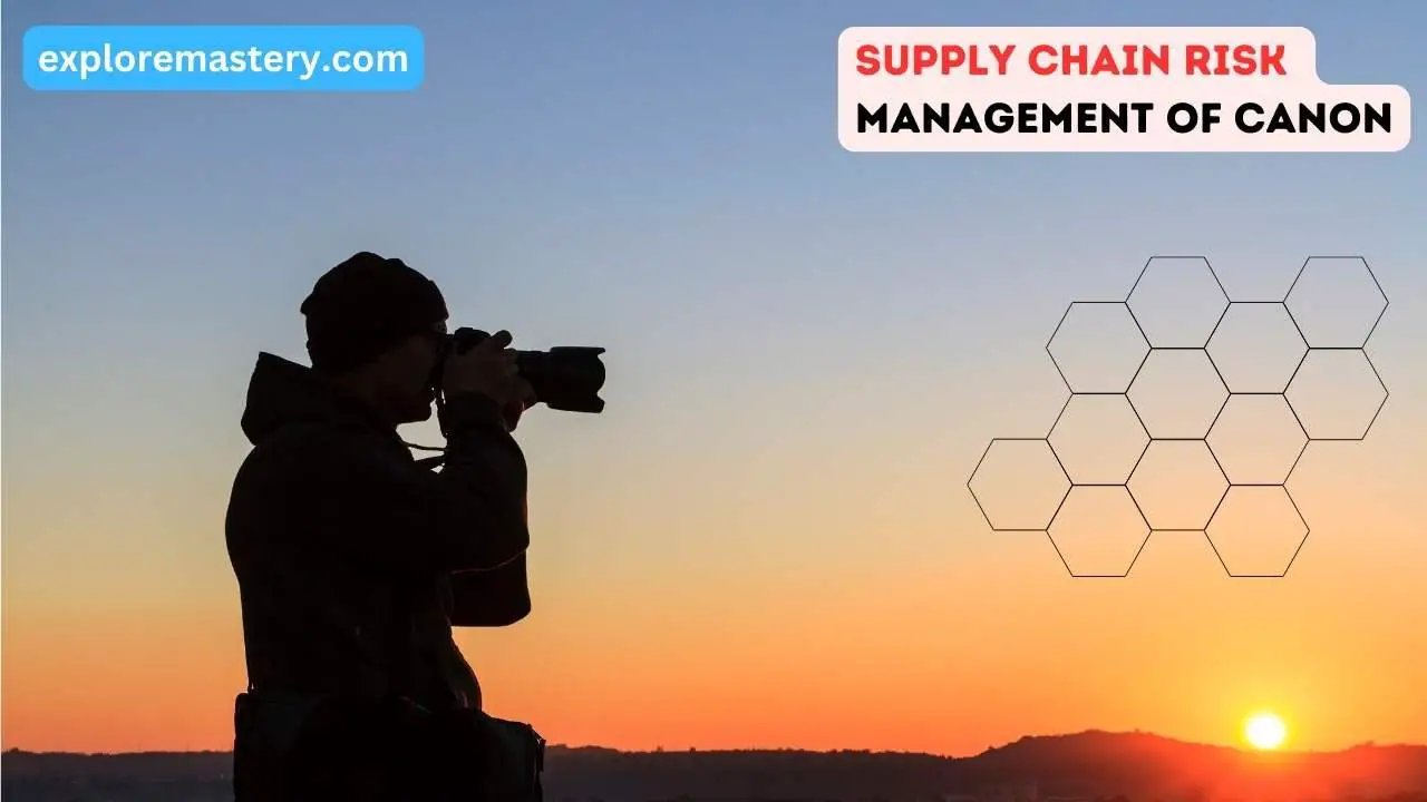 Supply Chain Risk Management of Canon