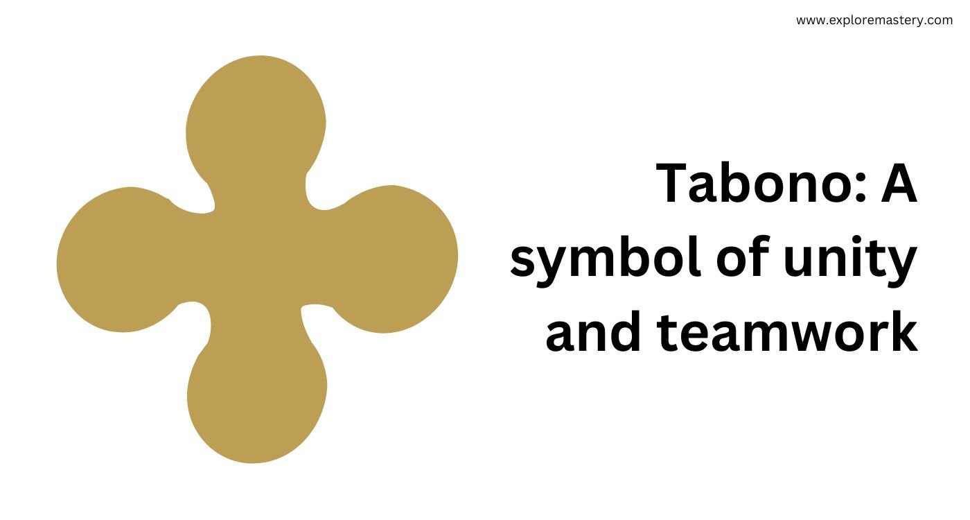 Tabono: A symbol of unity and teamwork