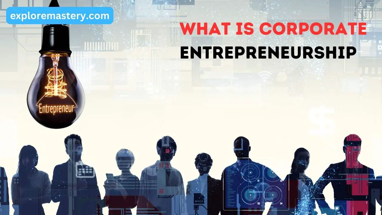 What is corporate entrepreneurship