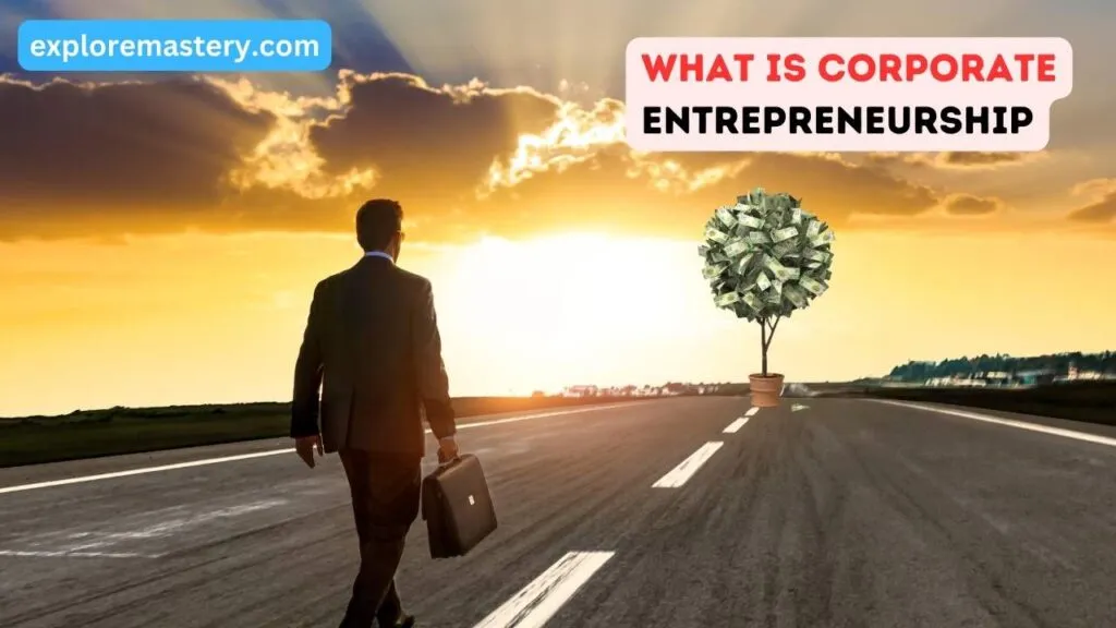 What is corporate entrepreneurship