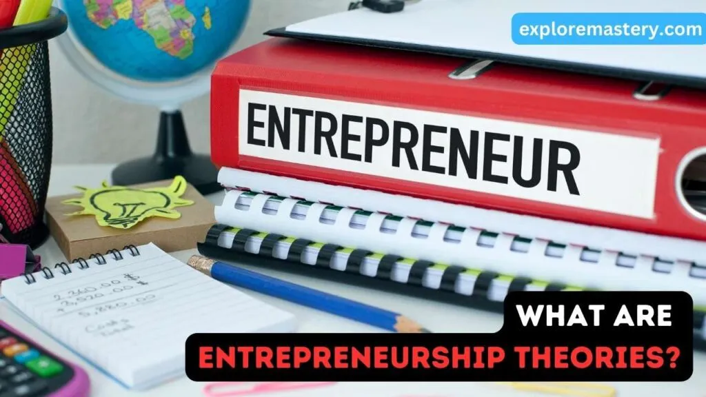 What are Entrepreneurship Theories